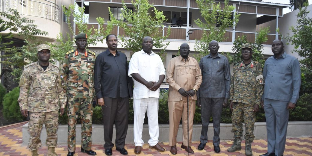 Lt Gen Sam Okiding in South Sudan