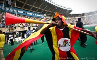 Vuvuzelas and other sound making items are banned at Namboole