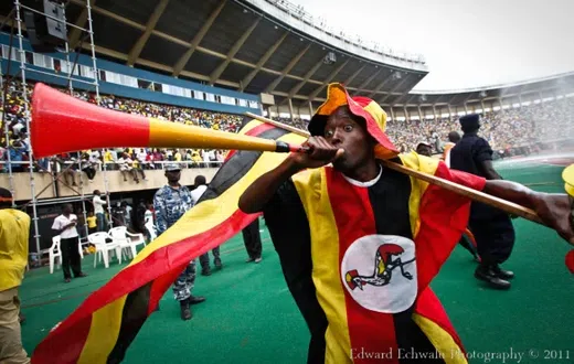 Vuvuzelas and other sound making items are banned at Namboole