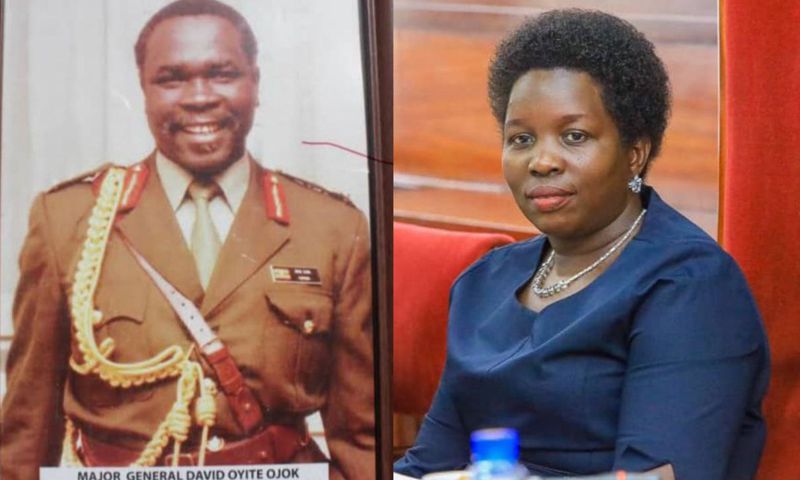 Linda Agnes Auma, the daughter of Major General David Oyite Ojok, took to X to pay tribute to her late father.