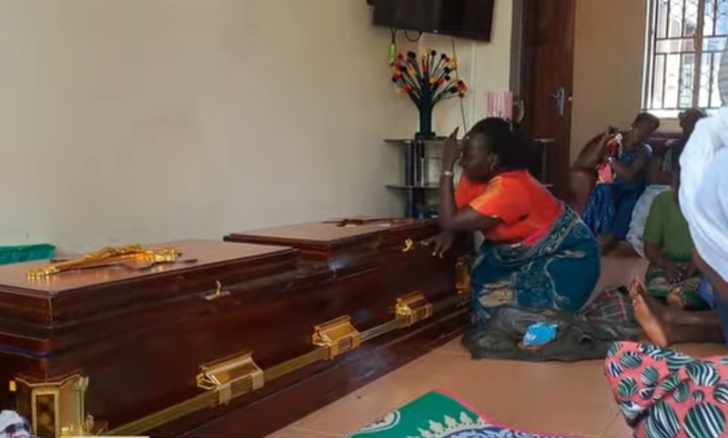 Grace Mbabazi mourns her son