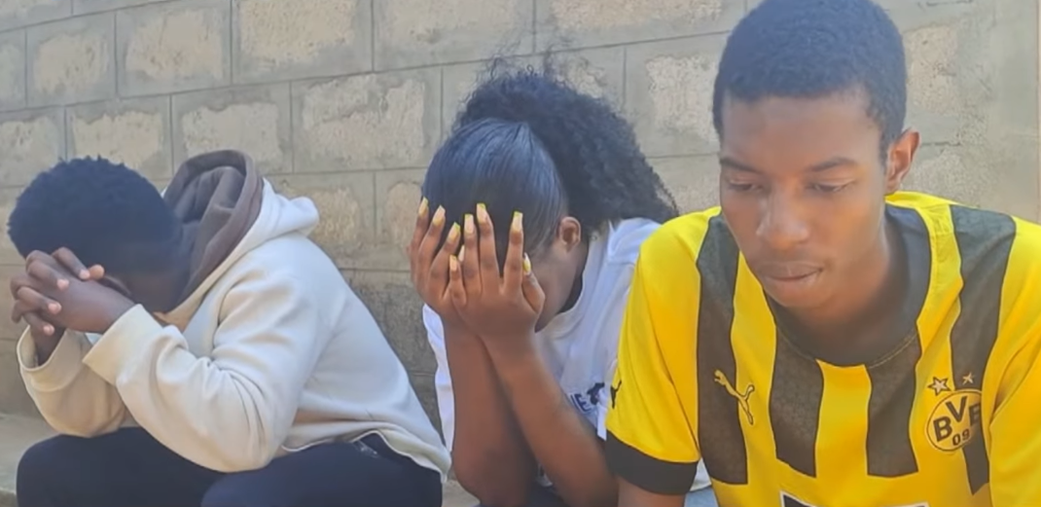 The suspects detained at Masaka Police