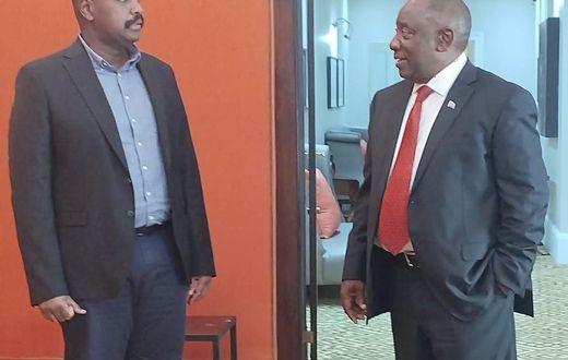 Muhoozi, this week visited South Africa and met with President Cyril Ramaphosa