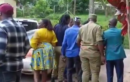 Eddy Mutwe was brought limping in court