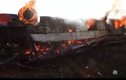 Scene from accident