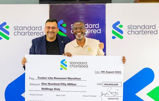 Standard Chartered Bank is partnering with the Tusker Lite Rwenzori Marathon for the fourth consecutive year,