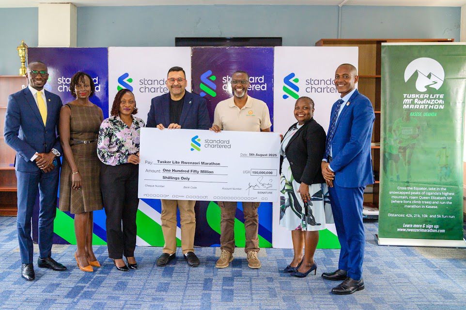 Standard Chartered Bank is partnering with the Tusker Lite Rwenzori Marathon for the fourth consecutive year