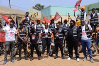 SO UG SO 60 campaign 60 boda boda procession