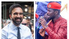 Mamdani previously endorsed Bobi Wine's presidential bid