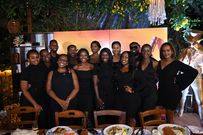 Rebecca Nanjego hosted an enchanting Friendsgiving dinner