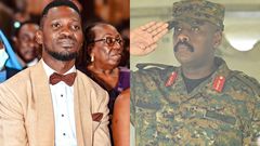 Bobi Wine and Gen. Kainerugaba