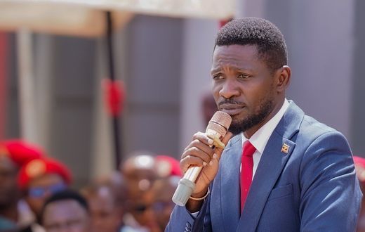 NUP President Bobi Wine