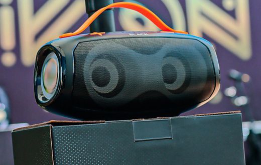 The BLACK BassDrum 2 Wireless Bluetooth Speaker