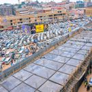 Nakivubo channel under construction