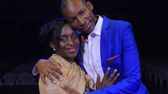 Pastor Isaac Sserukenya  and his wife Janet