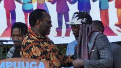 Mathias Mpuuga with Alien Skin at the launch of TDA