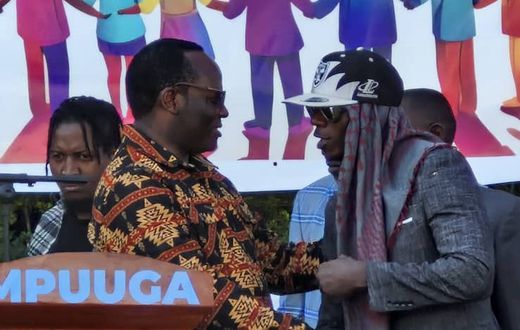 Mathias Mpuuga with Alien Skin at the launch of TDA