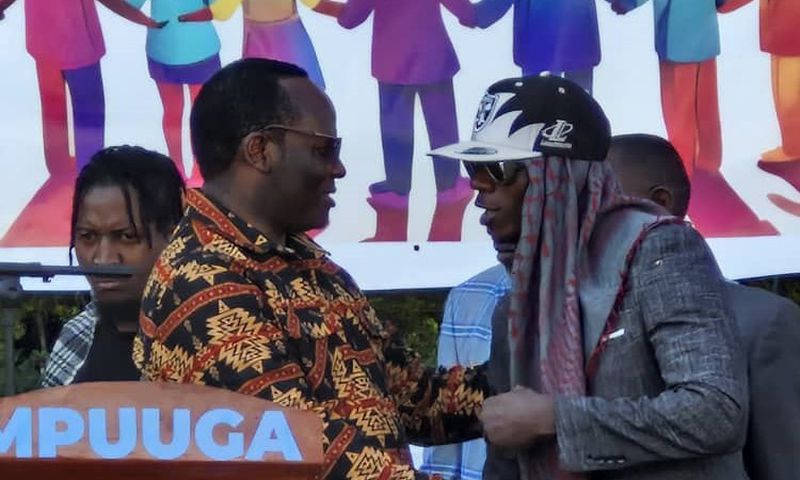 Mathias Mpuuga with Alien Skin at the launch of TDA