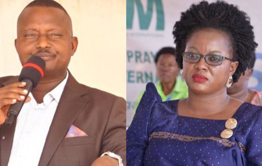 Pastor Bujjingo and Susan Makula