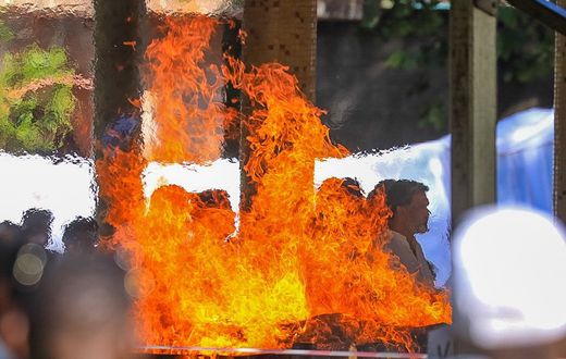 Rajiv Ruparelia cremation