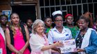 Shaherose Jamal, Director on the Jubilee Life Board, the team donated labour and delivery supplies — commonly referred to as Mama Kits — to the young mothers