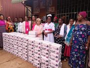 Shaherose Jamal, Director on the Jubilee Life Board, the team donated labour and delivery supplies — commonly referred to as Mama Kits — to the young mothers