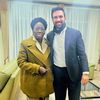 Zohran Mamdani with Minister Rebecca Kadaga