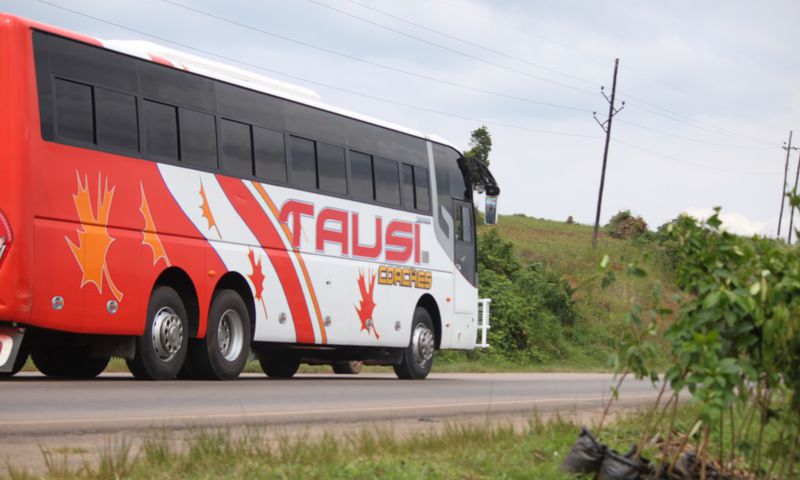 Minister Katumba among others announced the suspension of return bus trips for vehicles travelling beyond 300 kilometres