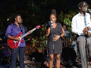 The Christmas Tree Lighting event featured various activities, including music performances by Janzi Band and barbecues.