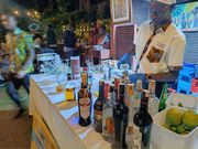 The Christmas Tree Lighting event featured various activities, including music performances by Janzi Band and barbecues.