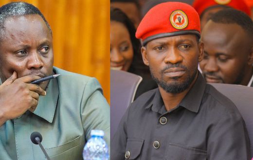 Dr. Hilderman and Bobi Wine