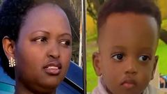 Mutesi and her deceased son