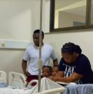 Sandra Teta went to see Weasel in hospital last night