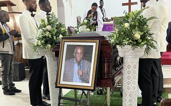 James Musinguzi Garuga's funeral service