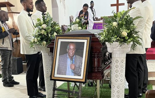 James Musinguzi Garuga's funeral service