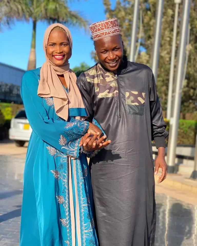 Rapper Roden Y Kabako and his wife, Jazira Ddumuna