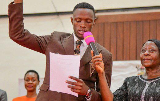 Makerere University Guild President James Churchill Ssentamu
