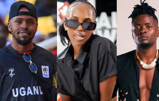Alex Muhangi, Prim Asiimwe and Pallaso