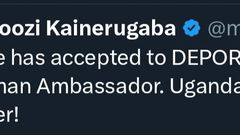 Uganda set to deport 'disastrous' German ambassador