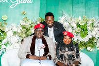 Bobi Giant and his wife Swabrah Owomukisa