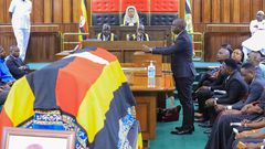 MP Muhammad Nsereko pays tribute to Hon Ssegirinya