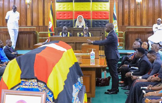 MP Muhammad Nsereko pays tribute to Hon Ssegirinya