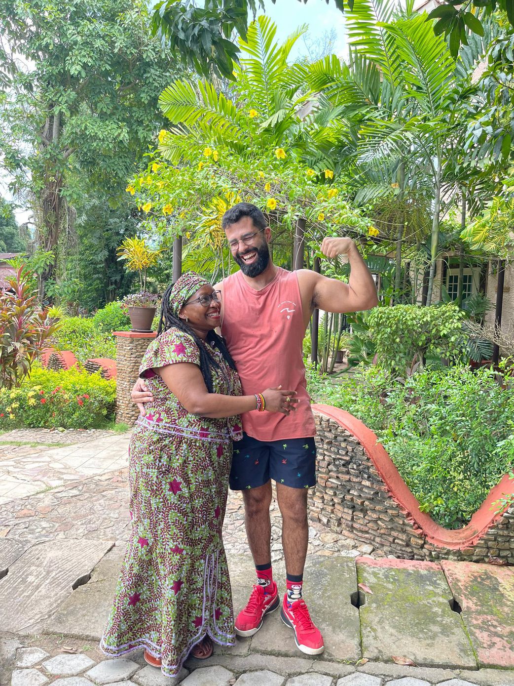 Stella Nyanzi's with her new lover