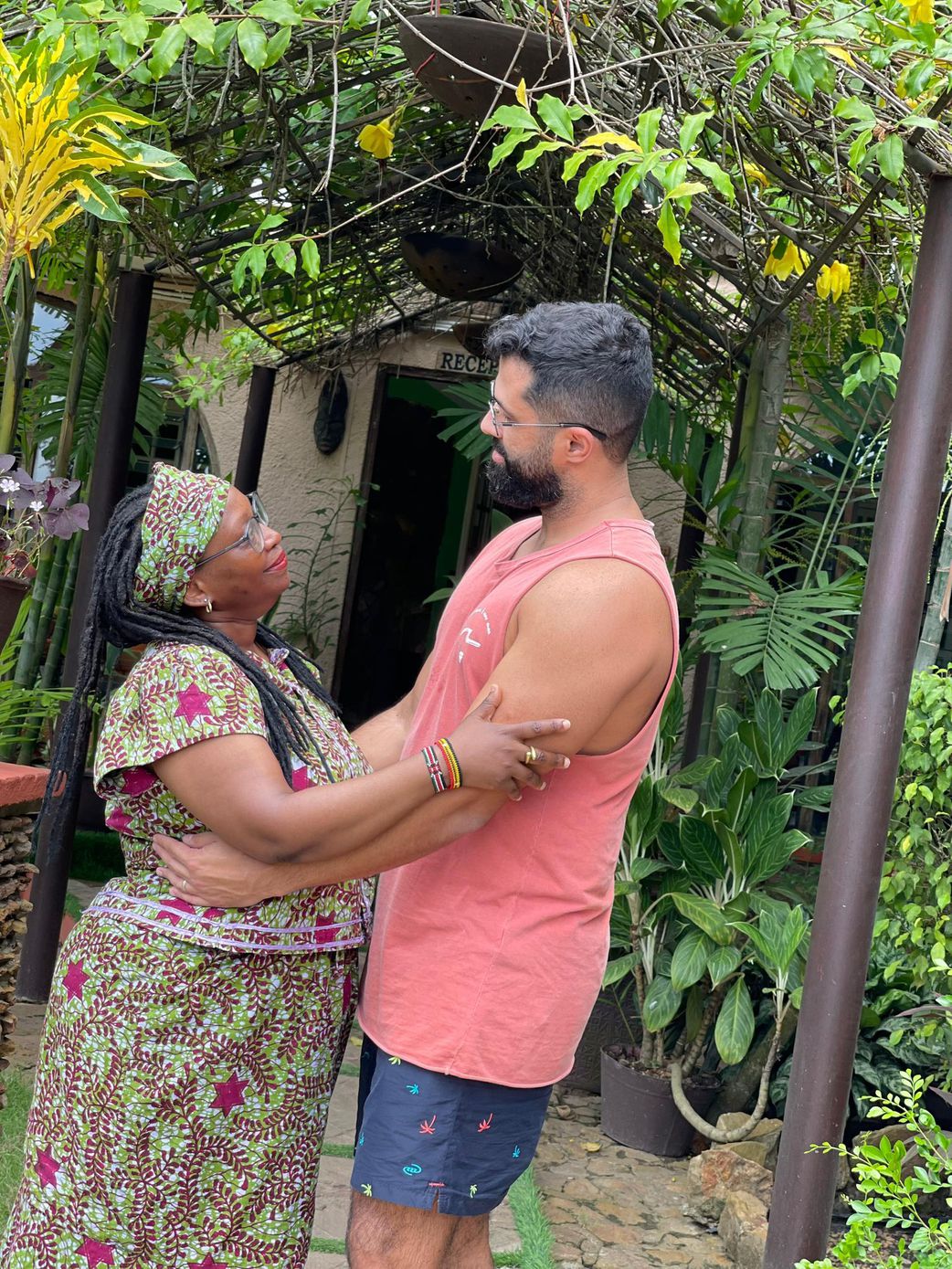 Stella Nyanzi's with her new lover