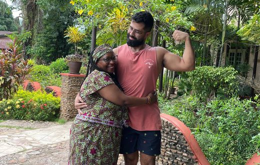 Stella Nyanzi's with her new lover