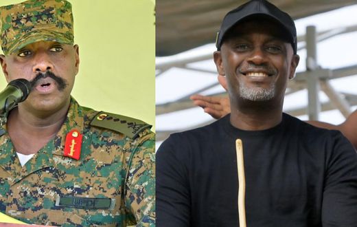 Gen. Kainerugaba and Andrew Mwenda