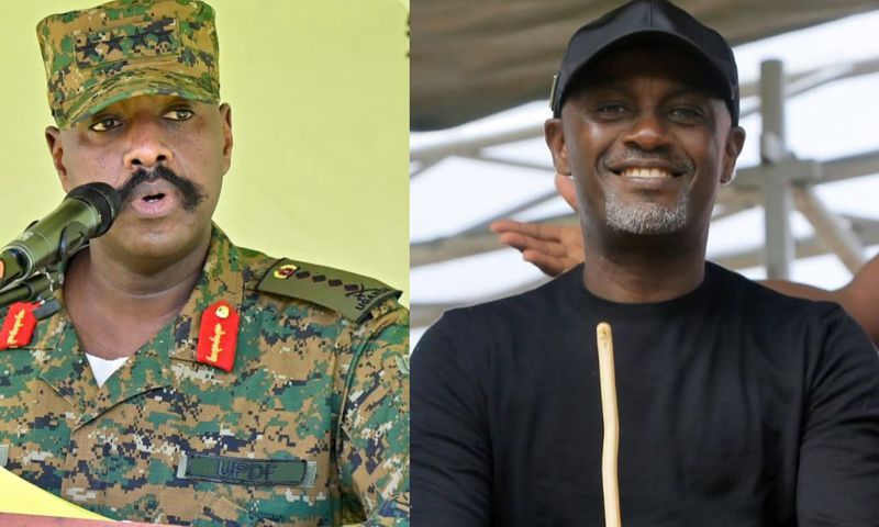 Gen. Kainerugaba and Andrew Mwenda