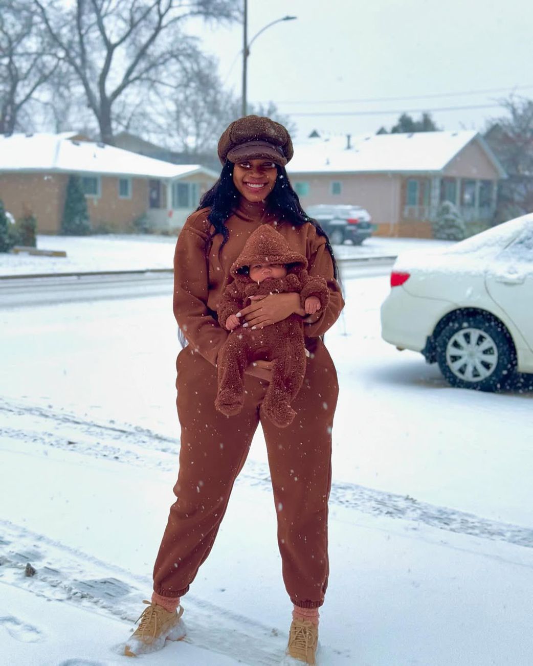 PHOTO: Sheebah shares her first picture of 2025 with son and a sweet message