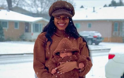 Sheebah Karungi with her son