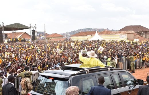 President Museveni campaigned in Kawempe